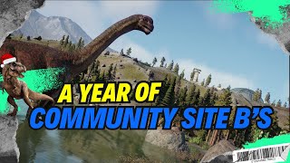 The different Community Site B's over 2024 (Jurassic World Evolution 2)