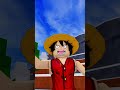 Luffy Becomes MAX LEVEL PRO To SAVE His Crew In Blox Fruits... #roblox #bloxfruits #shorts