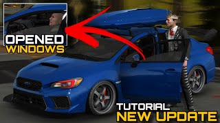 Try it now! OPENED Car Windows Tutorial  in Car Parking Multiplayer New Update