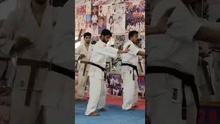 SHINKYOKUSHINKAI KARATE 13 march black belt and grading test Lahore pak hunbo