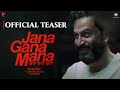 Jana Gana Mana Official Teaser | 4K | Prithviraj Sukumaran | Suraj Venjaramoodu | Dijo Jose Antony