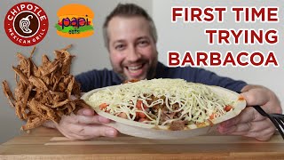 Trying Chipotle Barbacoa for the First Time - Review