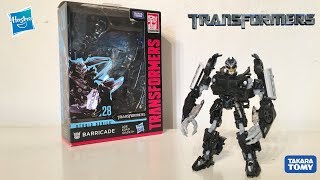 Transformers Studio Series 28 Barricade Review