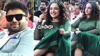 Nithya Menon Latest Visuals | Thaman | Karthik | Indian Idol Telugu Press Meet | Movie Blends