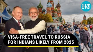 'Good News' For Indian & Russian Tourists; Could Travel Without Visa To Both Countries Soon
