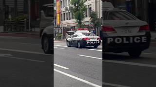 【大阪府警察】曾根崎警察から出て来たパトカー