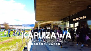 Walk Tour Around Karuizawa Prince Outlet | Nagano, Japan | 4K HD Non-Stop