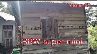 !!!???memanen dan peningkatan sarang di rbw super mini