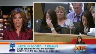 Judge dismissed Juror #5 in Jodi Arias murder trial