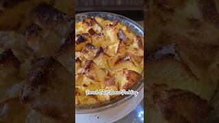 French Toast Bread Pudding #shorts #shortsvideo #youtubeshorts #shortsfeed