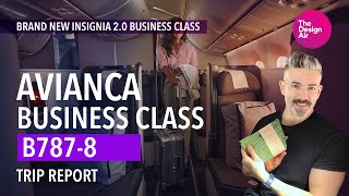 Avianca 787-8 New! Insignia Business Class Trip Report