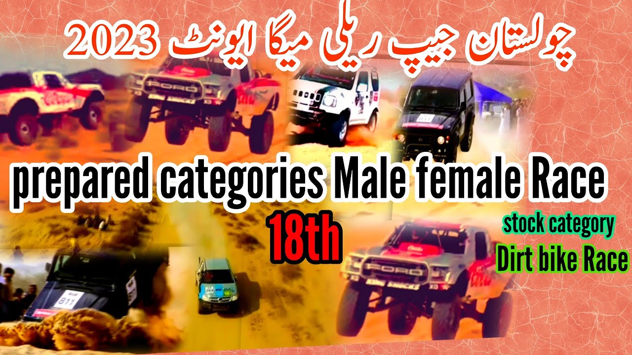 Cholistan Jeep Rally 2023 | 18th Cholistan Jeep Rally| Bahawalpur ...