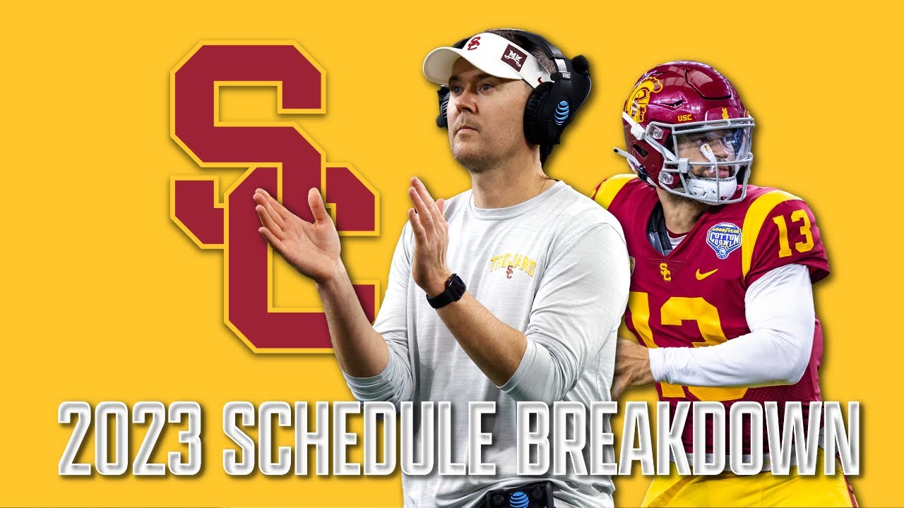 Dates For The 2023 USC Trojans Football Season Announced | Full ...