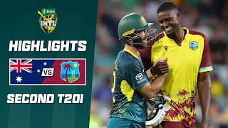 Australia v West Indies 2023-24 | Second T20I