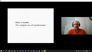 The Economy, Unit 3, Video 4: What is feasible? The Marginal Rate of Transformation
