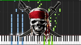 Pirates of the Caribbean Medley [Piano Tutorial] (Synthesia) // Nikodem Lorenz