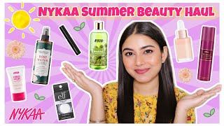 Huge Nykaa Summer Beauty Haul ☀️| Makeup, Skincare, Body Care, Fragrances 💦