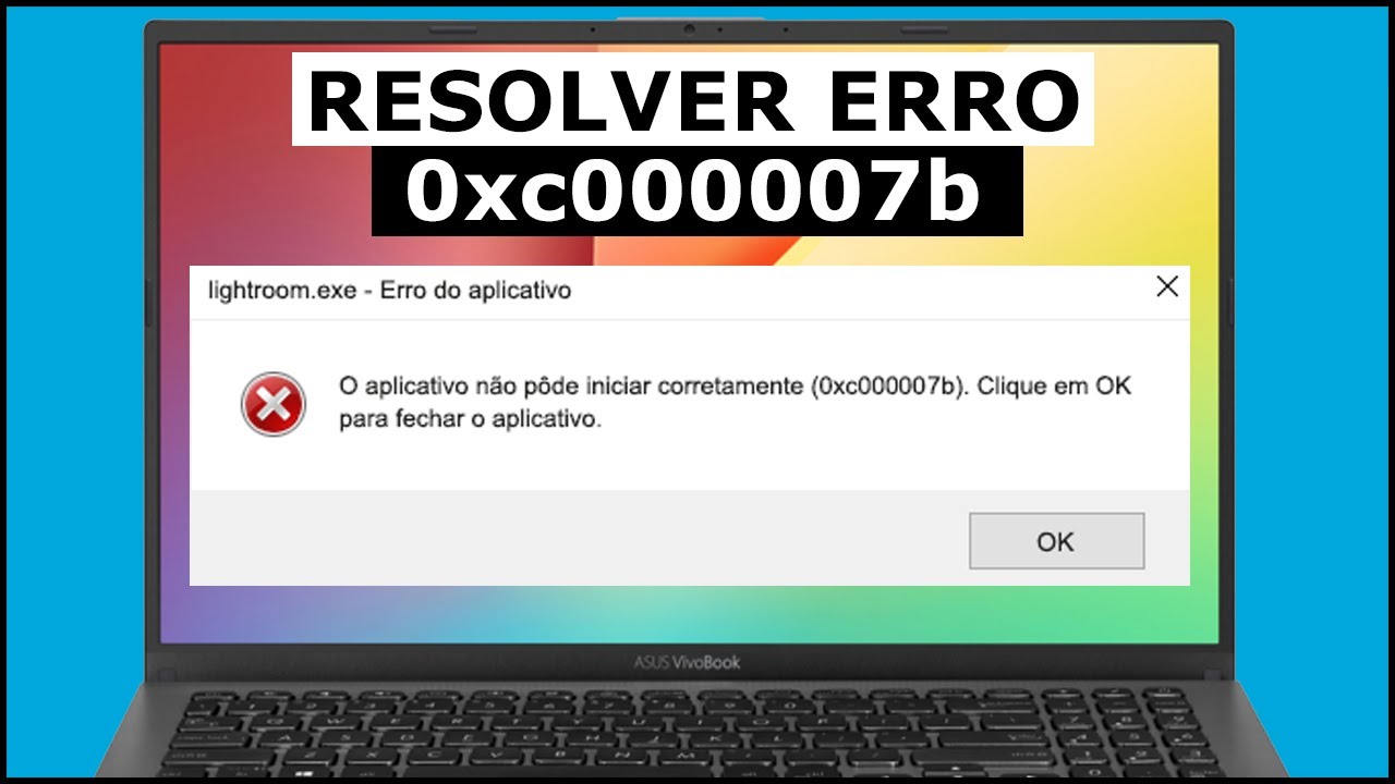 Como Corrigir ERRO 0xc000007b De PROGRAMAS E JOGOS Definitivamente ...