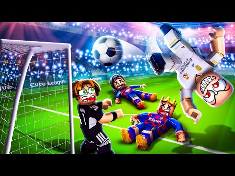 Roblox Super League Soccer vs Real PRO Players