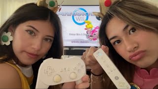 daisy \u0026 peach play mario kart (asmr)