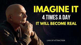 Wayne Dyer - Imagine it 4 times everyday and it will become real! - Law of Attraction