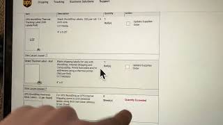 How to order a free shipping label at UPS
