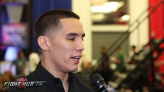 Oscar Valdez on fighting for a world title & potentially stealing the show from Crawford vs Postol