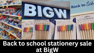 ඕස්ට්‍රේලියාවේ පාසල් උපකරණවල මිල ගණන්|ලංකාවෙන් ගේන්න ඕනේද?|Back to school sale at BigW (Sinhala)