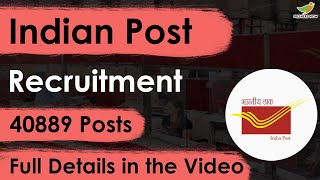 India Post GDS Recruitment 2023 | 40,889 GDS Jobs | Full Details | How to Apply for India Post GDS