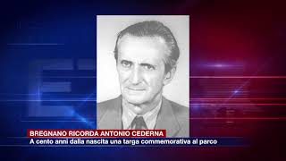 Etg - Bregnano ricorda Cederna, a cento anni dalla sua nascita una targa al parco comunale