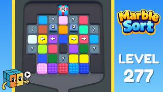 Marble Sort Level 277 (Hard) Walkthrough Solution