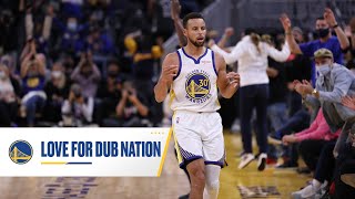 Golden State Warriors Have Love for Dub Nation