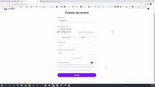 Circle Demo - How to create an event