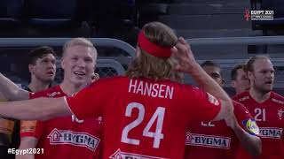 Mikkel Hansen has the most goals for Denmark