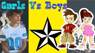Boys Vs Garls | lucky star STUDIO #comedy #Animeeditz104 #finominalluckystar