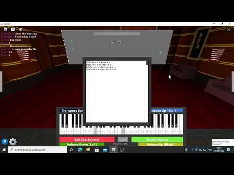 Undertale His Theme On Piano Visualizations Roblox Youtube
