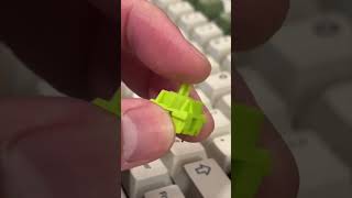 Battle of Light Tactile Switches | Gateron Mini i vs. KTT Matcha Green #customkeyboard