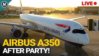 iniBuilds A350 Launch *AFTER PARTY* - MSFS 2024 Live