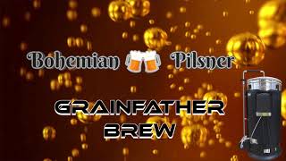 Bohemian Pilsner Grainfather brew