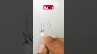 Naima Name Signature Request done