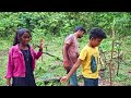 small fish fry forest cooking raghu village cooking