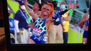 Sha’Carri Richardson’s unforgettable, show-stopping 100m win at Olympic Trials 2021