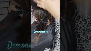 A.S.makeover#hairfashionlook#hairmakeover#hairstylingtutorial#Bouncyfeatherhaircut demonstration ✂️