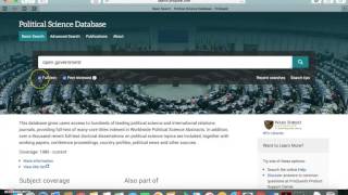 ProQuest Broad and Advanced Search Tutorial
