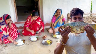 চাল ছাড়া কোন কিছুই কেনা না | বাড়ির ঘি ,নদীর মাছ আর চাষের আলু |