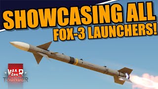 War Thunder DEV - SHOWCASING ALL AIRCRAFT that are getting the FOX-3's! + A TEST with all MISSILES!