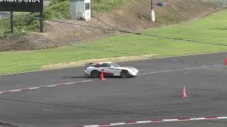 220821 全日本学生ジムカーナ 鈴鹿南 午後デモラン RX7 2本目