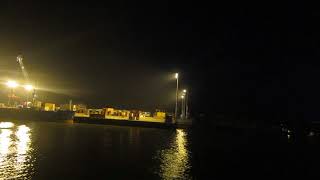 Night View of Pangaon Terminal Port | পানগাঁও অভ্যন্তরীণ কন্টেইনার টার্মিনাল এর রাতের দৃশ্য