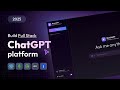 Build Your Own Full Stack ChatGPT using React js, OpenAI, ImageKit | AI MERN Stack Project