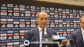 Allegri post Juve-Spezia 2-0 (zona mista): "Paredes grande acquisto. Su Di Maria ho rischiato..."